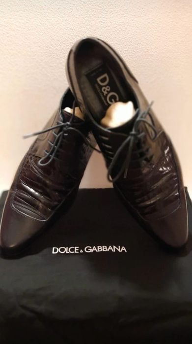 Pantofi bărbați eleganți D&G (Dolce & Gabbana) – Mărimea 41.5 (41 1/2)