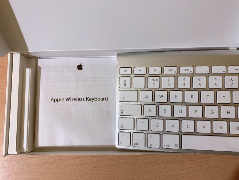 !! Нова !! Apple Wireless Keyboard 2011+ (MC184B/B) (A1314) (4th Gen)