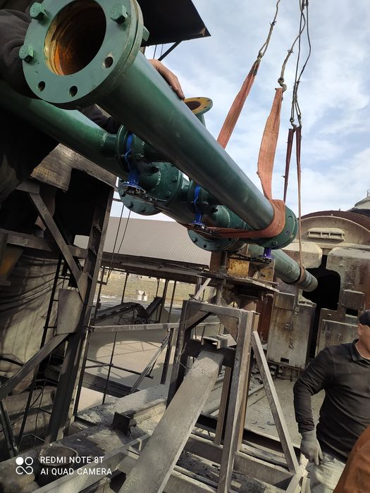 Горелка охак ва цемент печьлари учун