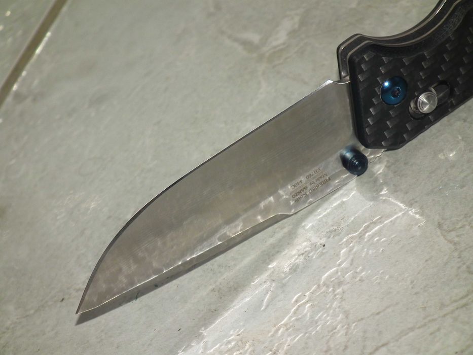 Briceag cutit Ganzo F 7601-CF nou, cutie, Carbon Fiber 440 C axis lock