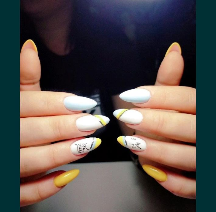 Наращивание ногтей и ресницы