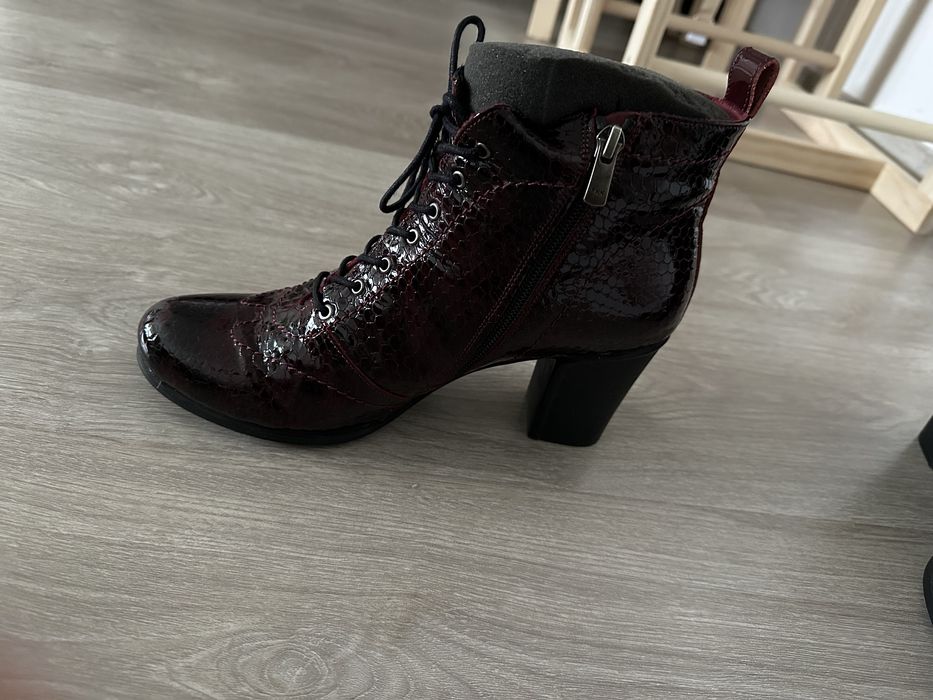 Botine dama piele Manos