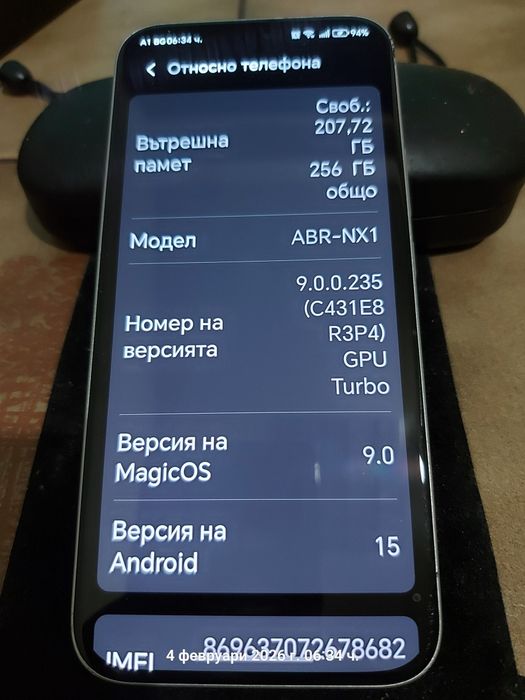 HONOR 400 lite Velvet Gray