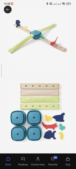 Decathlon Kit exercitii baby gym 2-6 ani