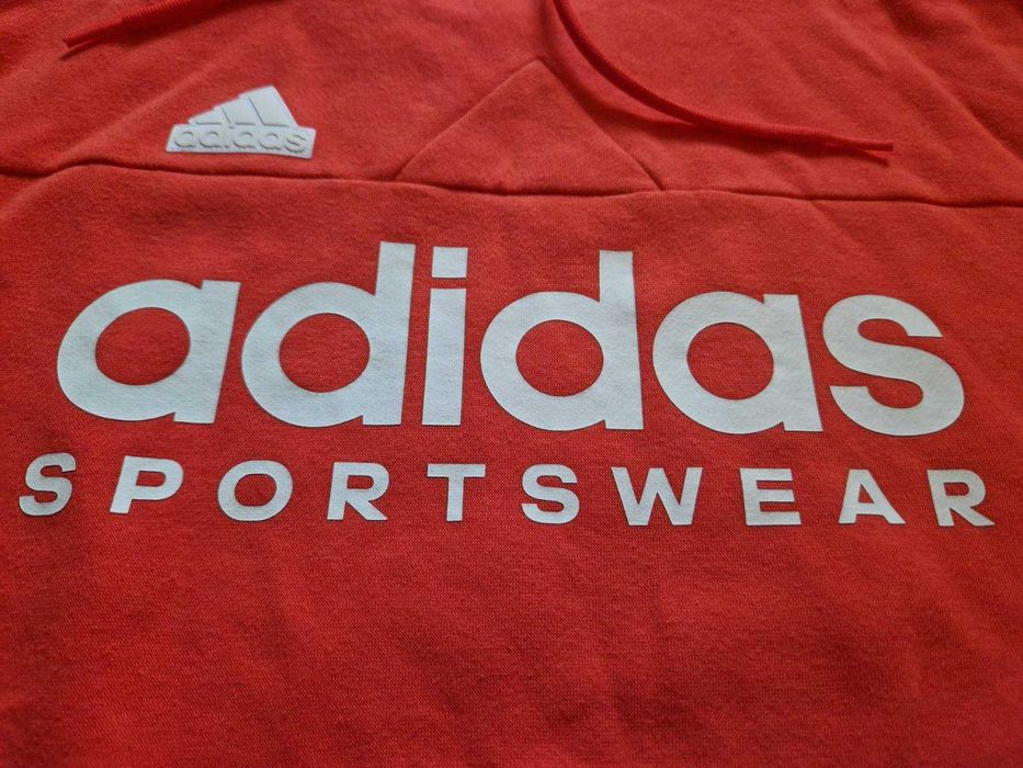 Мъжки суитшърт Adidas House of Tiro IV8123 Оранжев Loose Fit размер М
