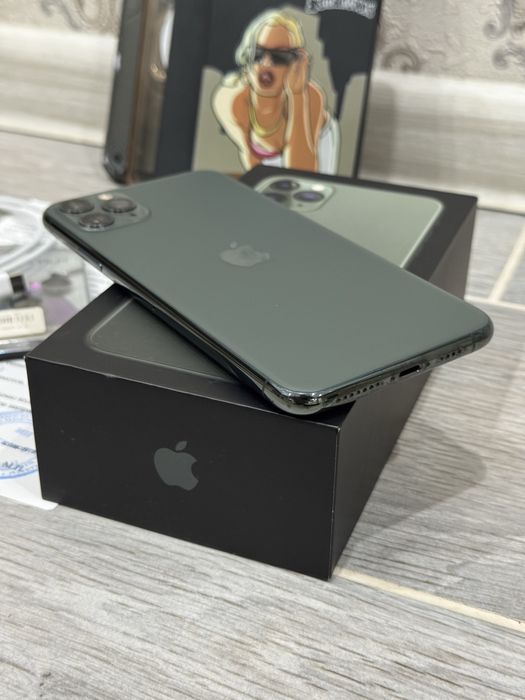 iPhone 11 Pro Max 256GB с чеком без ремонта