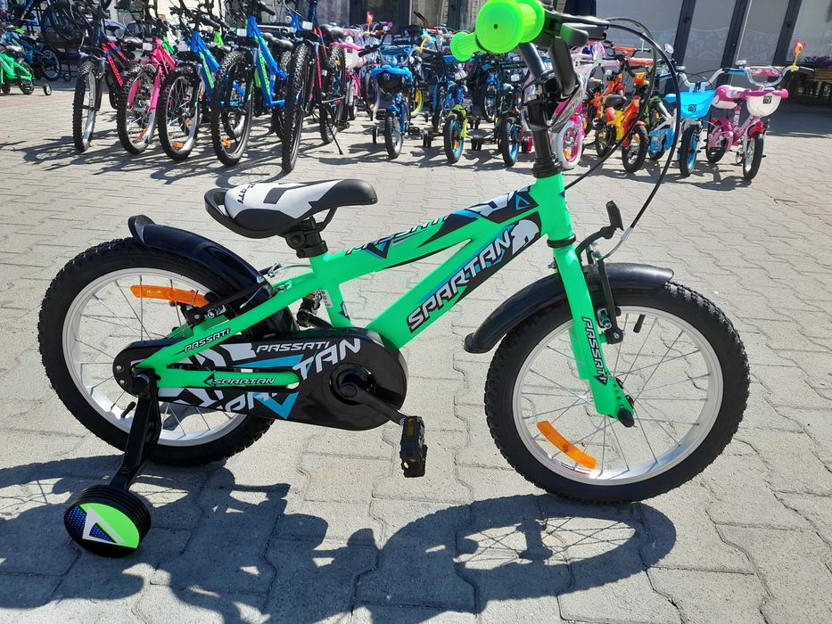 PASSATI Велосипед 16" SPARTAN зелен
