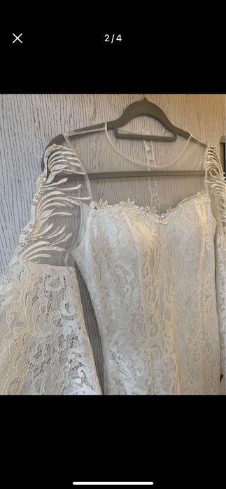 Нова дантелена рокля