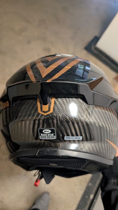 Vând casca motocicleta Bell Race star carbon 57-59