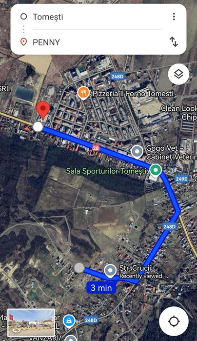 Proprietar vand parcele de ~500 mp pentru constructie in Tomesti vale