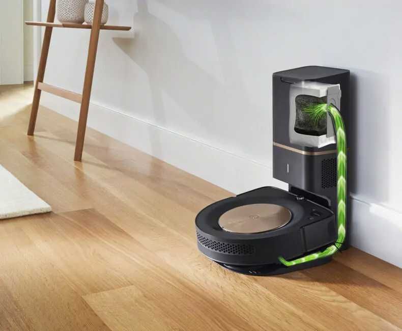 iRobot Roomba s9+ Робот прахосмукачка със станция CleanBase, WiFi Navi