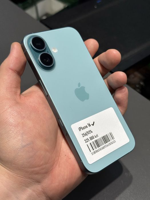 Iphone 16 256gb 93% с гарантией