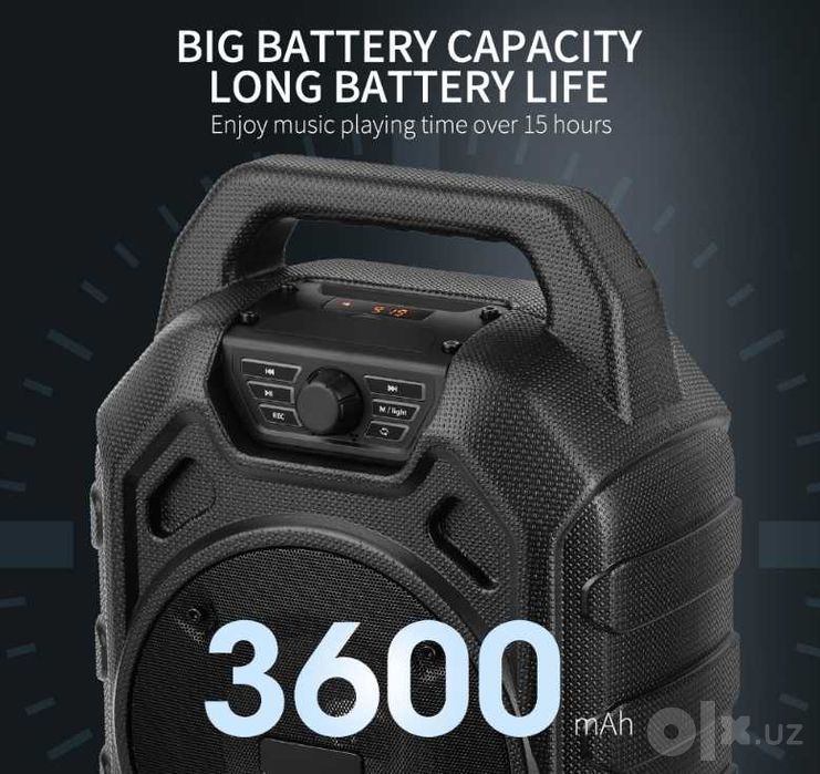 GSou М1  Колонка Громкоговоритель Караоке 20W громкий и чистый звук