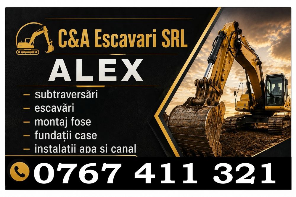 Subtraversari si excavari