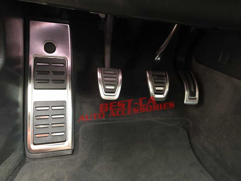 Set ornamente INOX sport pedale manuala pentru Audi A4, A5 (B9)