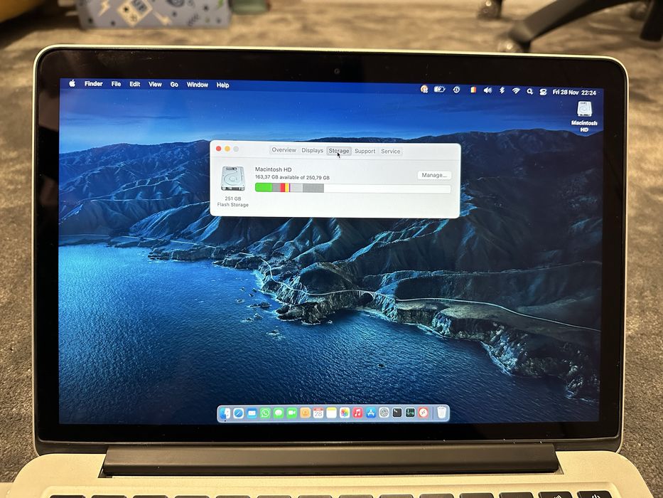 Macbook Pro 13” retina display
