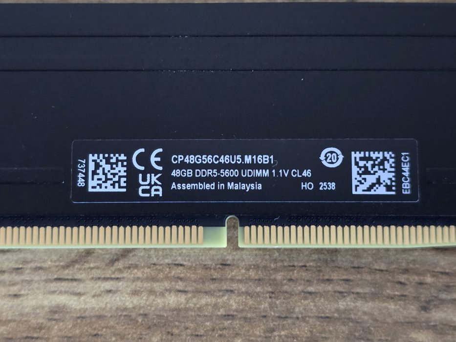 Ram DDR5 48gb 5600 Crucial nou