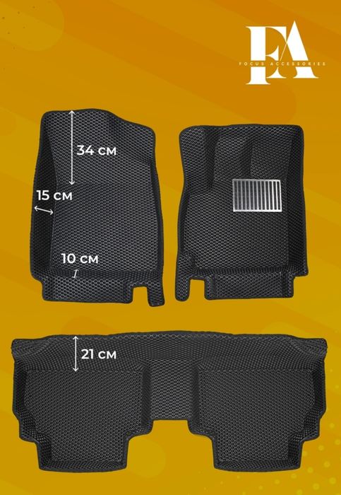 Автополик Focus EVA 5D evakor коврик kovrik полик polik lacetti jentra