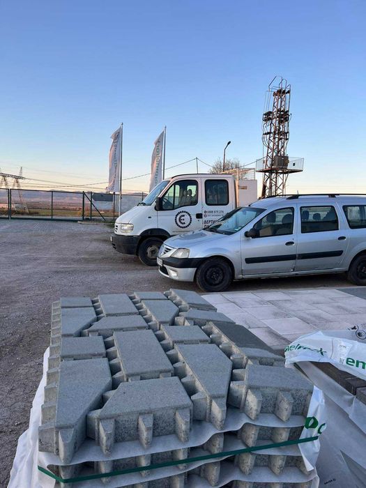 ECO Puzzel паваж,Комбиниран формат 4 размера в комплект: височина 8 cm