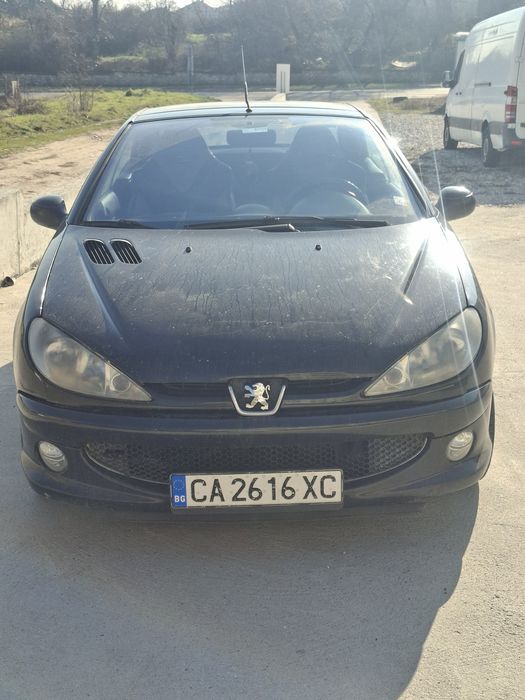 Peugeot   206cc  - черен цвят