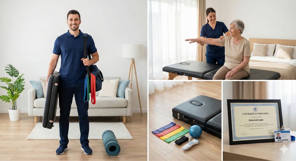 Kinetoterapeut la Domiciliu Recuperare medicală Post-Operatorie & AVC