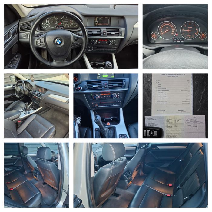 Bmw X3 -2.0d-184cp-4x4-Euro5-Cutie Manuala-Variante Auto!