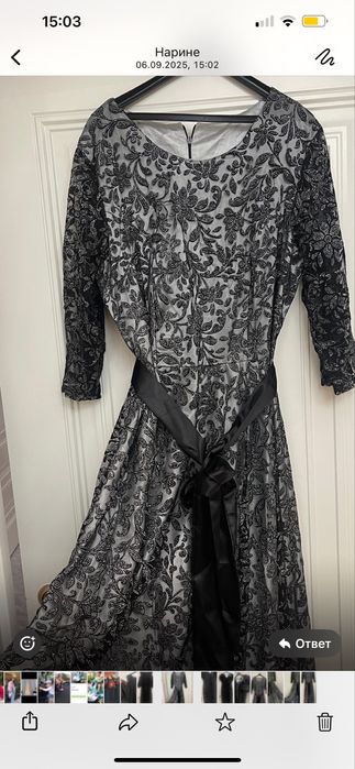 Продам вечернее платье 52 размера