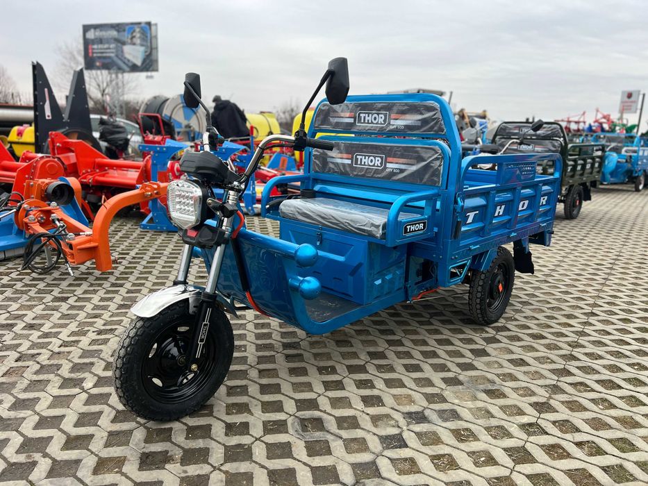 THOR CITY-ECO-2 nou triciclu electric motor 1000W Agramix