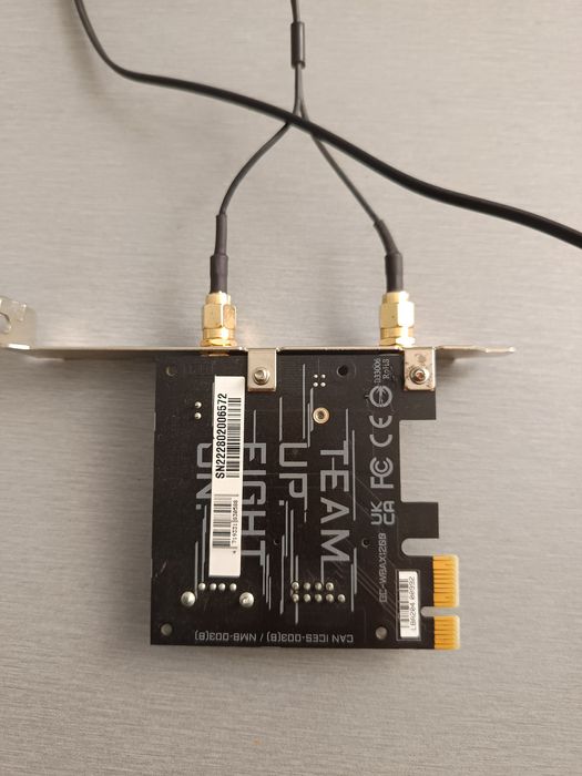 PCIe Wi-Fi карта Gigabyte AORUS + антена