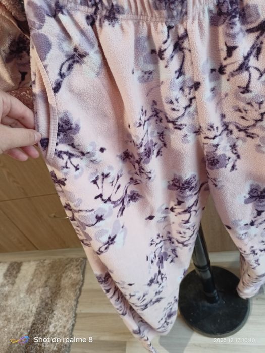 Пухена зимна пижама