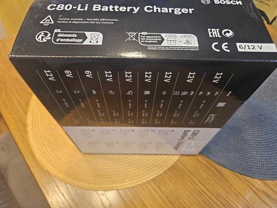 Зарядно Устройство За Акумулатор Bosch C80-Li 6V/12V