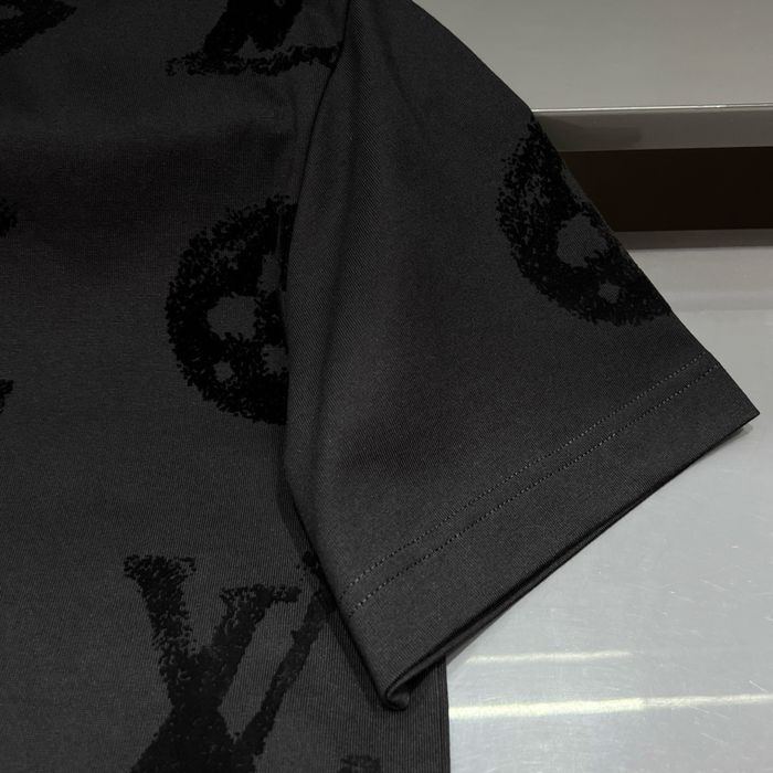 Tricou Louis Vuitton Black Velvet Logo