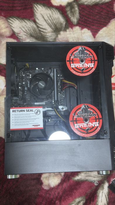 PC Gaming Ryzen 5 5600G + GTX 960 + 32GB RAM + 1TB SSD + Monitor 24” 100Hz + Logitech G402 + Sharkoon