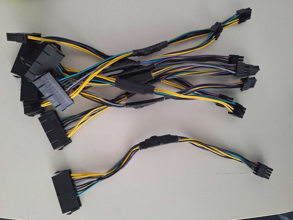 Adaptor alimentare placa baza, ATX 24 pin la 8 pin, cablu 30cm