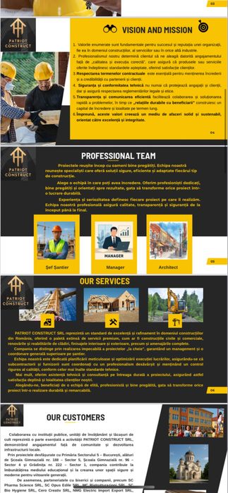 Finisaje si tot ce tine de constructii impecabil- Patriot Construct