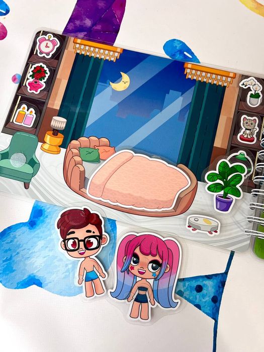 Книги на липучках Тока Бока