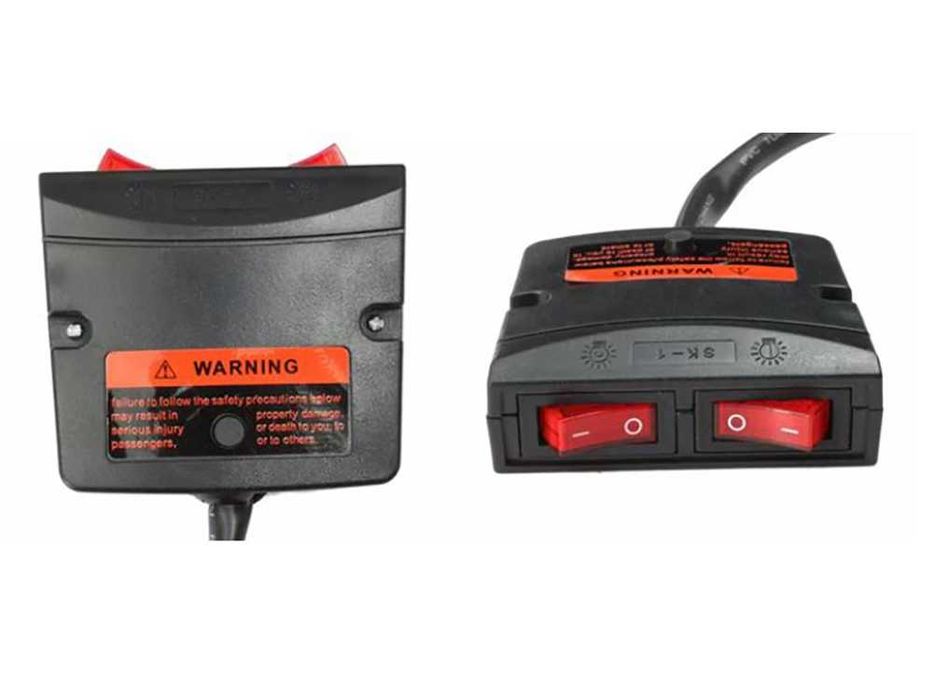 АВАРИЙНА ЛАМПА 118 см/88 LED 12-24V/15 режима/БЯЛА