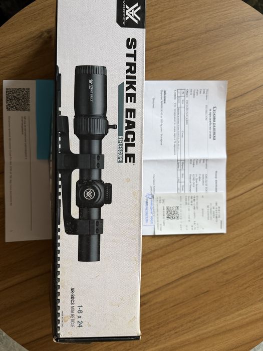 Оптически прицел Vortex Strike Eagle 1-6×24