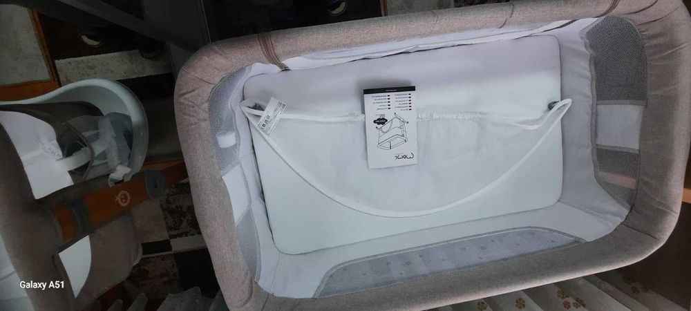 Patut co-sleeper 4 in 1 Smart Bed, Grey, MoMi