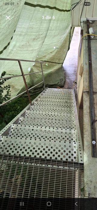 Scări metalice galvanizate
