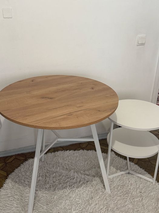 Тубочка и стол круглые б/у