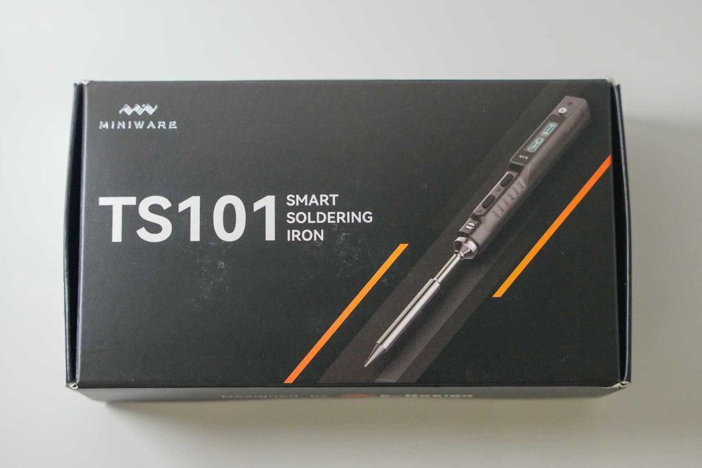 НОВ поялник MiniWare TS101 с връх B2 или BC2 Type C захранване