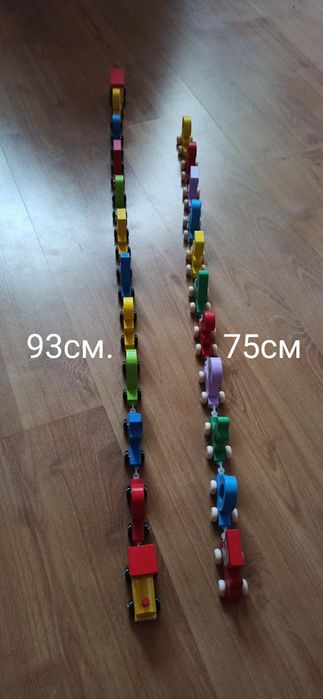 Дървено влакче с цифри,цветна стълба-15лв-24 и др.