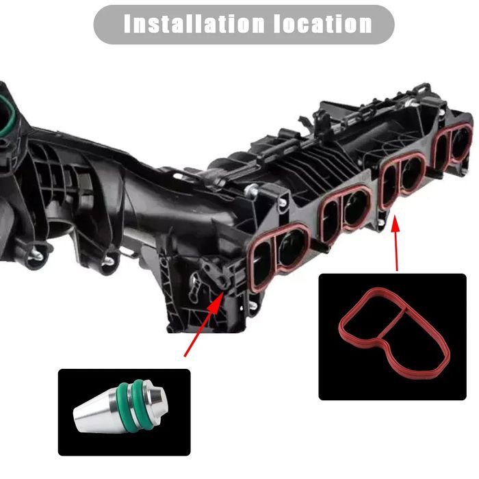 Kit anulare reparatie clapete admisie dop + garnituri BMW 2.0 B37 B47