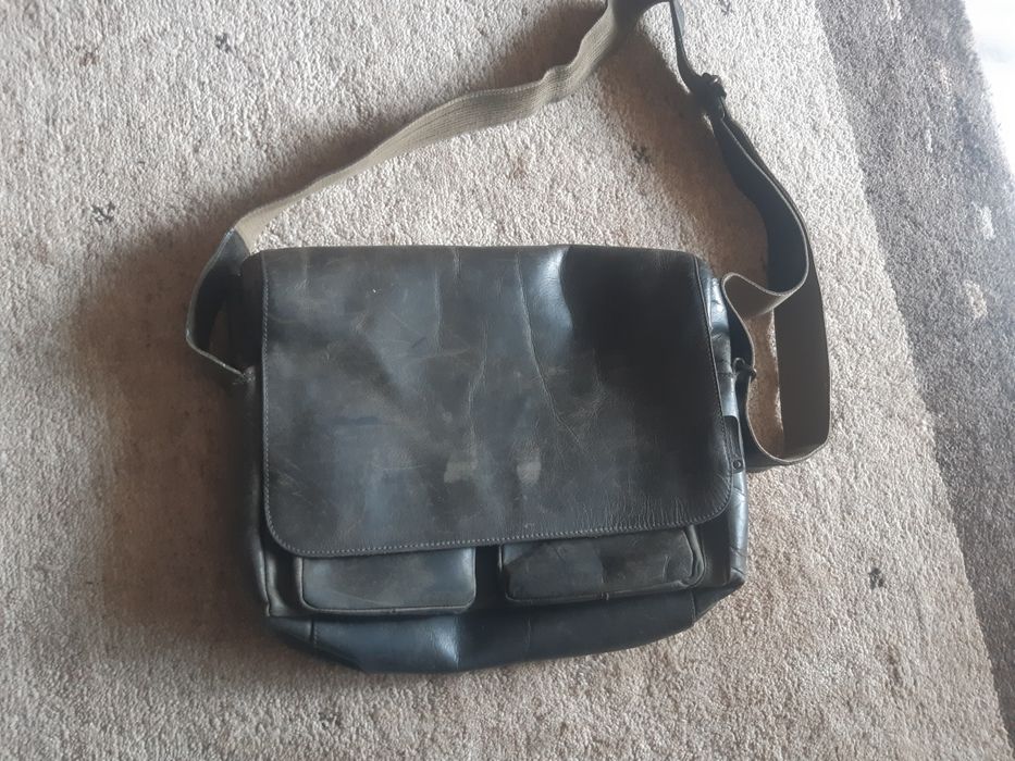 Geanta piele barbati