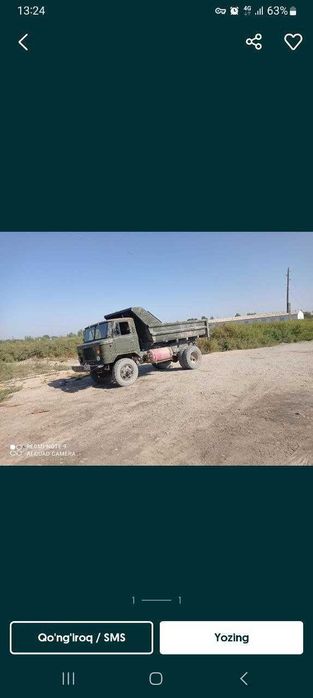 Yuk mashinasi sotiladi