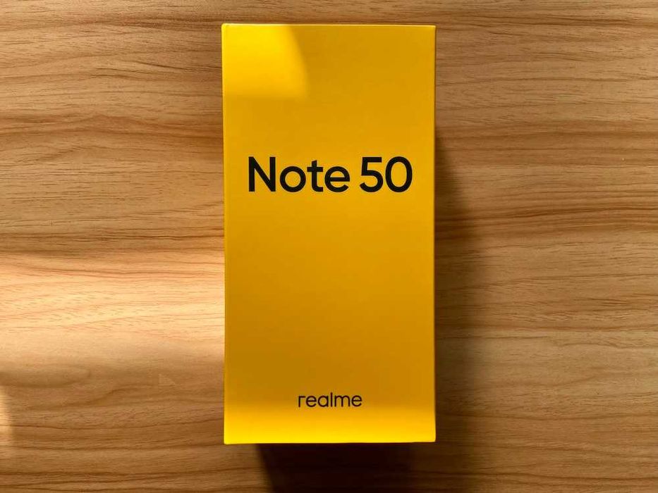 Realme Note 50, 64GB, Disp. 6.7" 4G DualSim negru Sigilat Nou Garantie