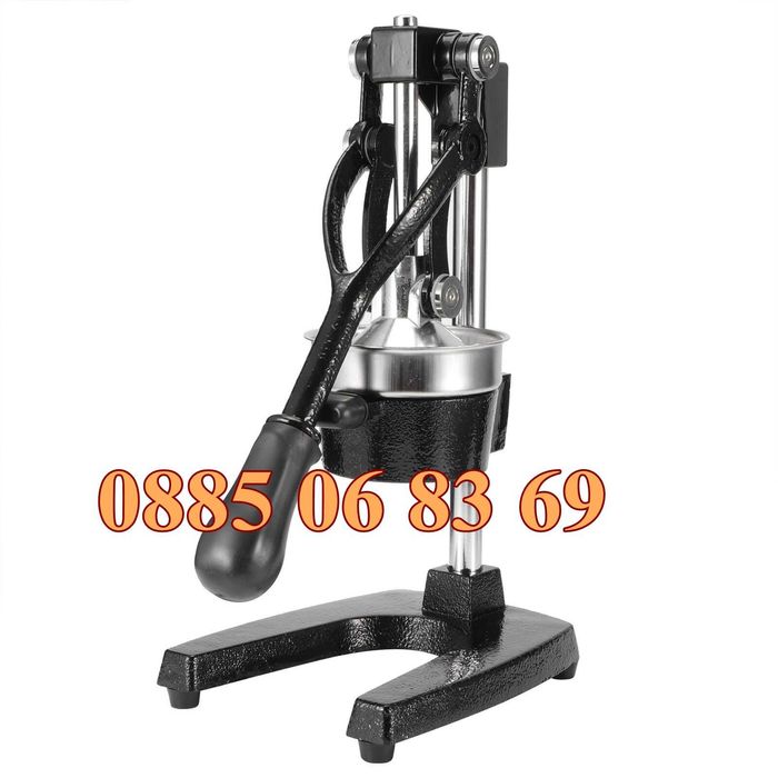 Професионална ръчна цитрус преса, машина за фреш от нар, цитруспреса