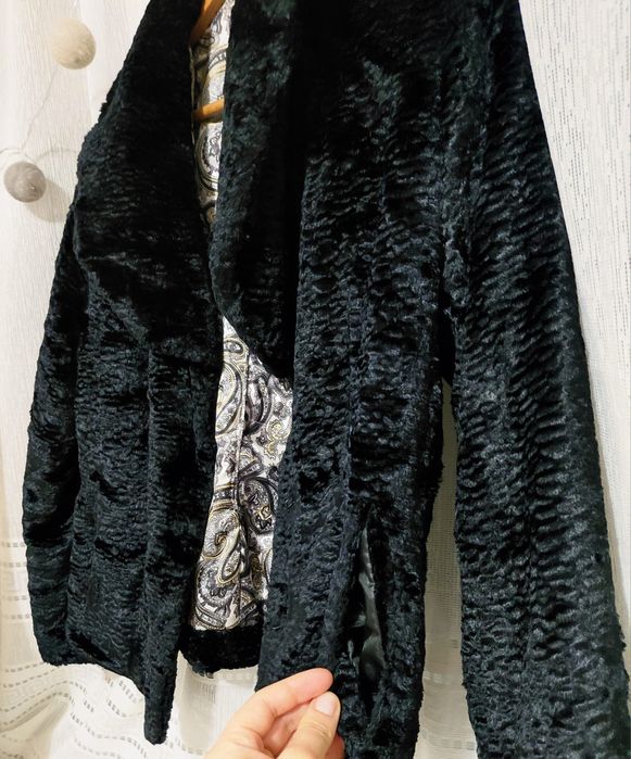 Haină de blană  ,XL , elegantă