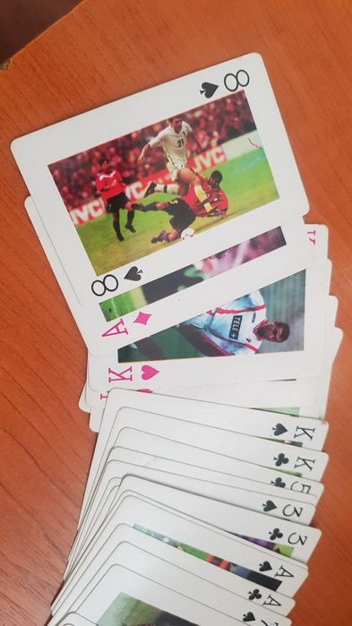 Colectie 52 carti joc cu fotbaliști World Cup 2006